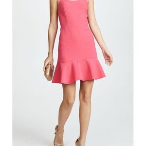 Elegant Pink Sleeveless Dress